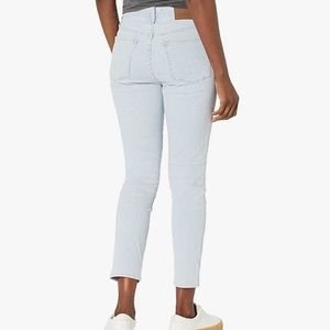 J Crew Pin Stripe Blue Pants